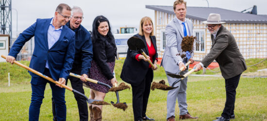 Groundbreaking of St. Lawrence Shark Pavilion